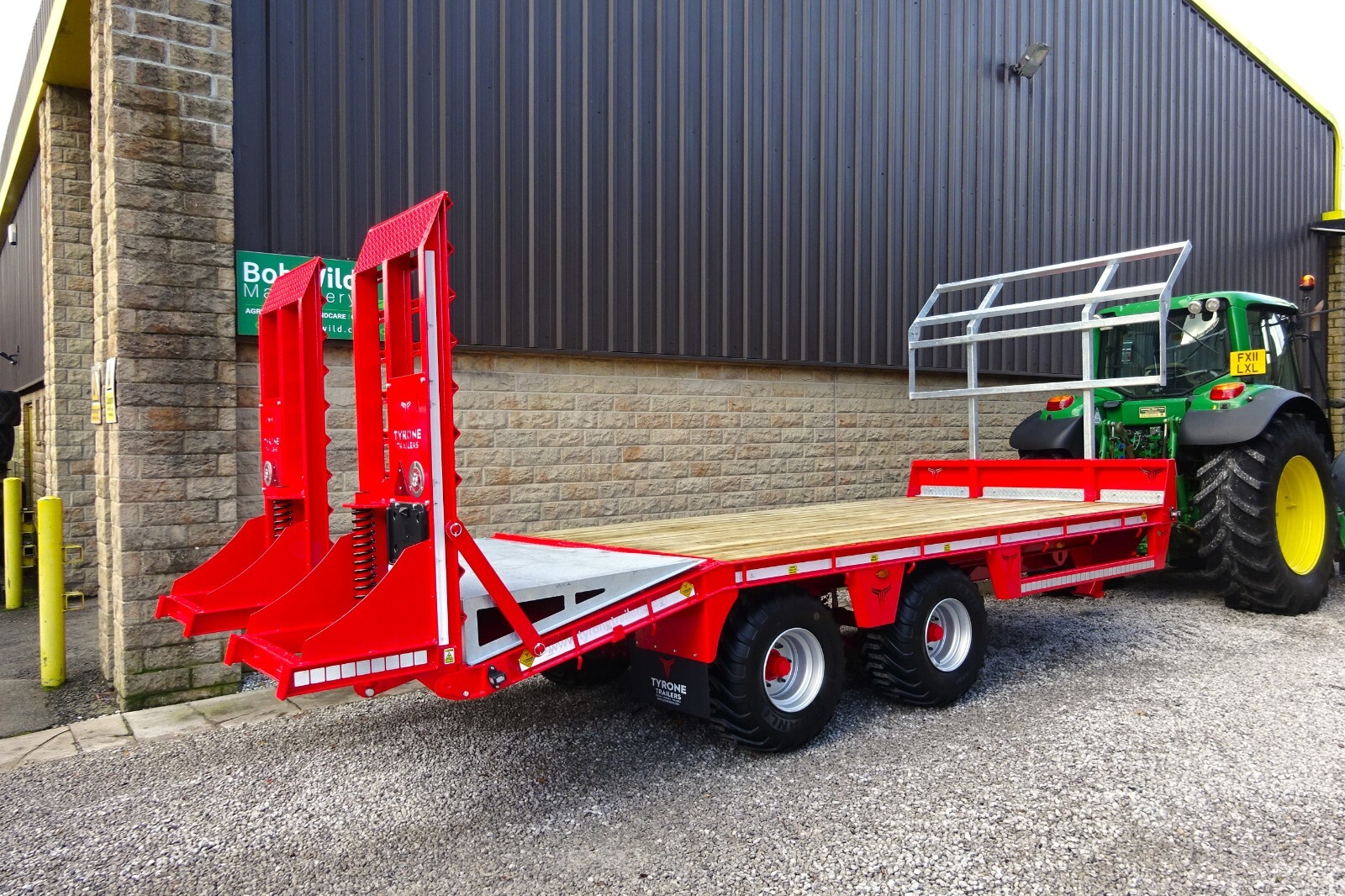 NEW TYRONE TRAILERS 12T Midi Low Loader Trailer eBay