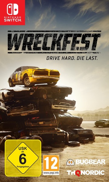 Wreckfest Switch Nintendo Spiel Key Code Edition Deu & Eu *Neu-image