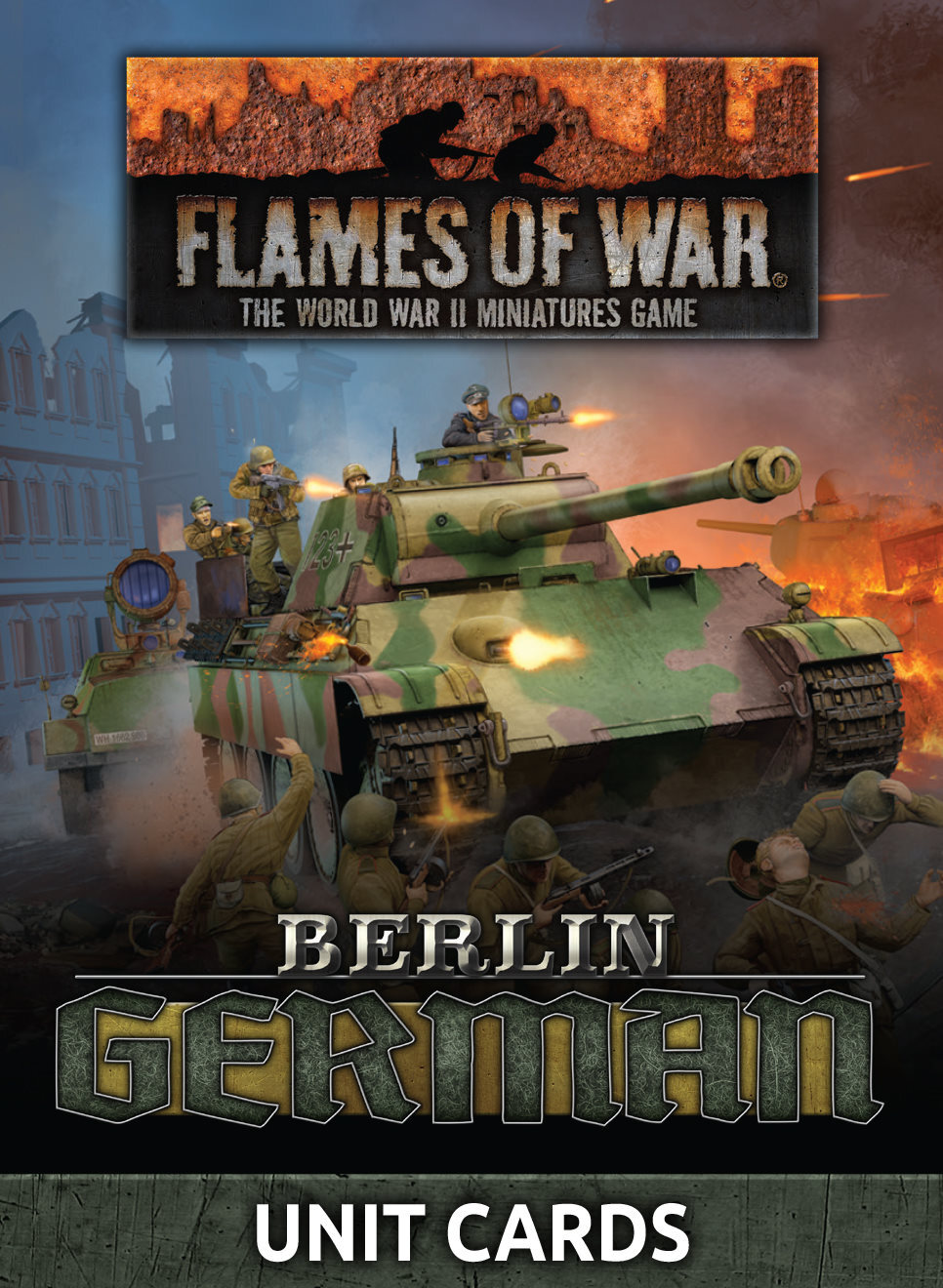 Flames of War Late War Germany Berlin: German Unit Cards (FW273U)