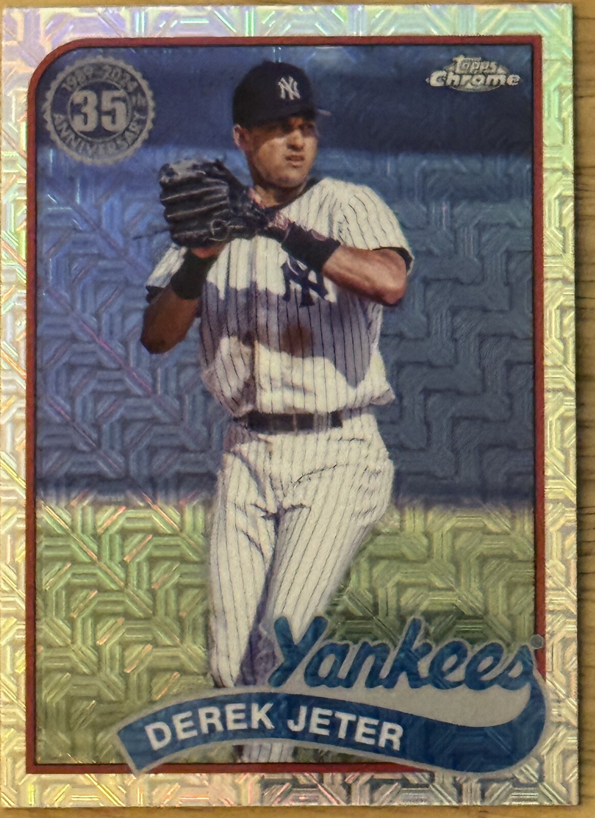 2024 Topps Series 2 DEREK JETER 1989 Topps Silver Pack Chrome #2T89C-25 Yankees