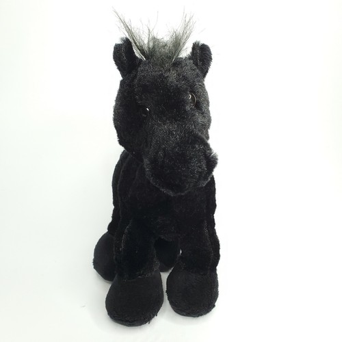 Ganz Webkinz 9” Black Stallion Horse Plush Stuffed Animal No Code - Picture 2 of 7