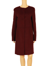 Halston Heritage Burgundy Coat