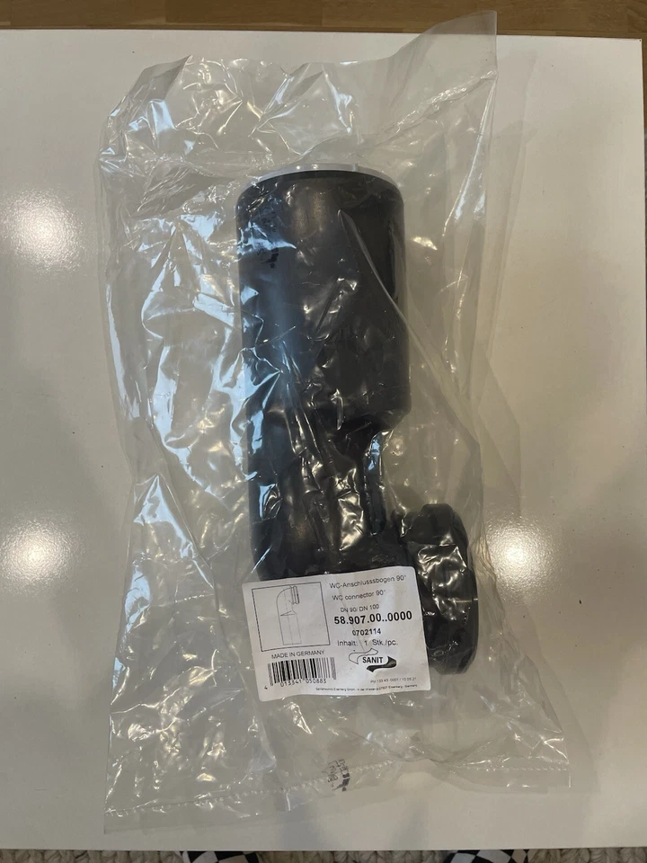 Wc Anschlussbogen 90 Grad - Bild 2 von 2
