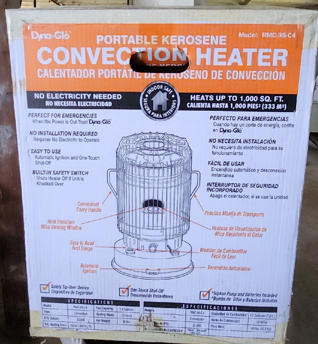 Dyna glo kerosene 2024 heater 23000 btu