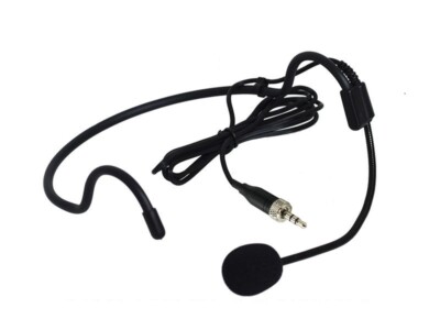 Headset Microphone for Sennheiser Pro Audio Bodypack Transmitter (SK 100 G4-A)