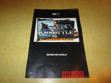 INSTRUCTION MANUAL FOR NINTENDO SNES GAME MAJOR LEAGUE BASEBALL