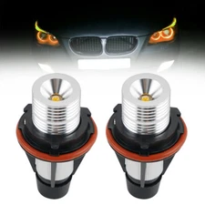 LED Angel Eyes Halo Ring Light Amber Fits For BMW E60 E61 pre-LCI 530i 545i 550i