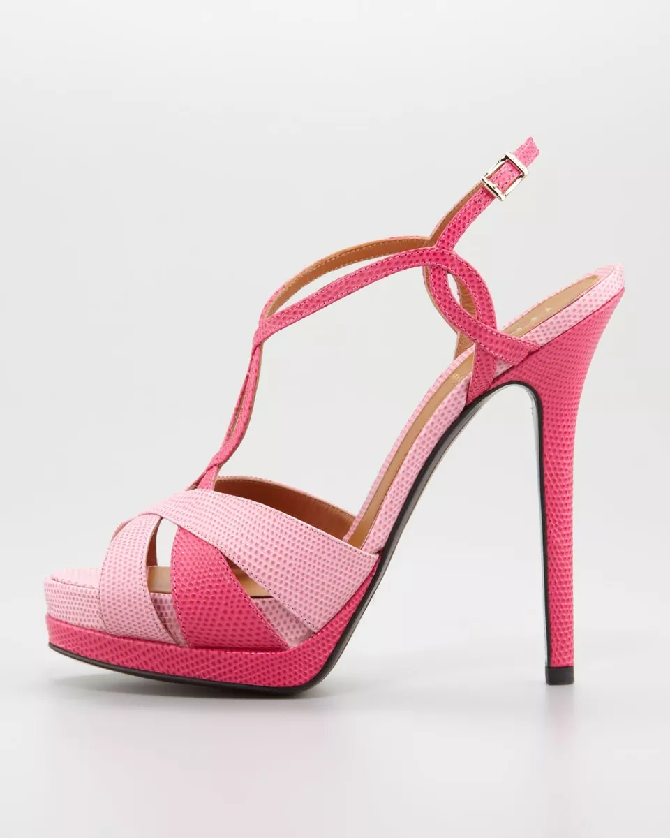 Fendi top pink sandals