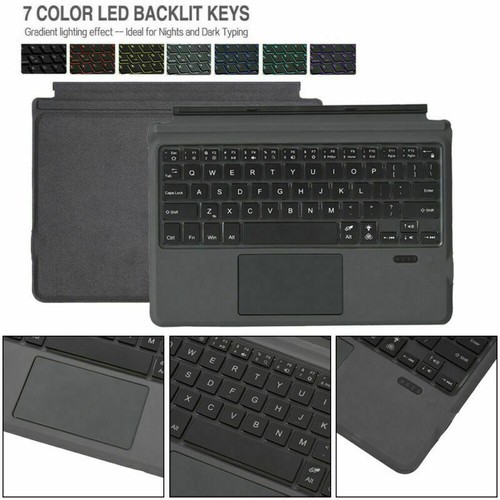 For Microsoft Surface Pro 6 5 4 3 / Go Wireless Keyboard Keypad Base Touchpad AU - Picture 29 of 36