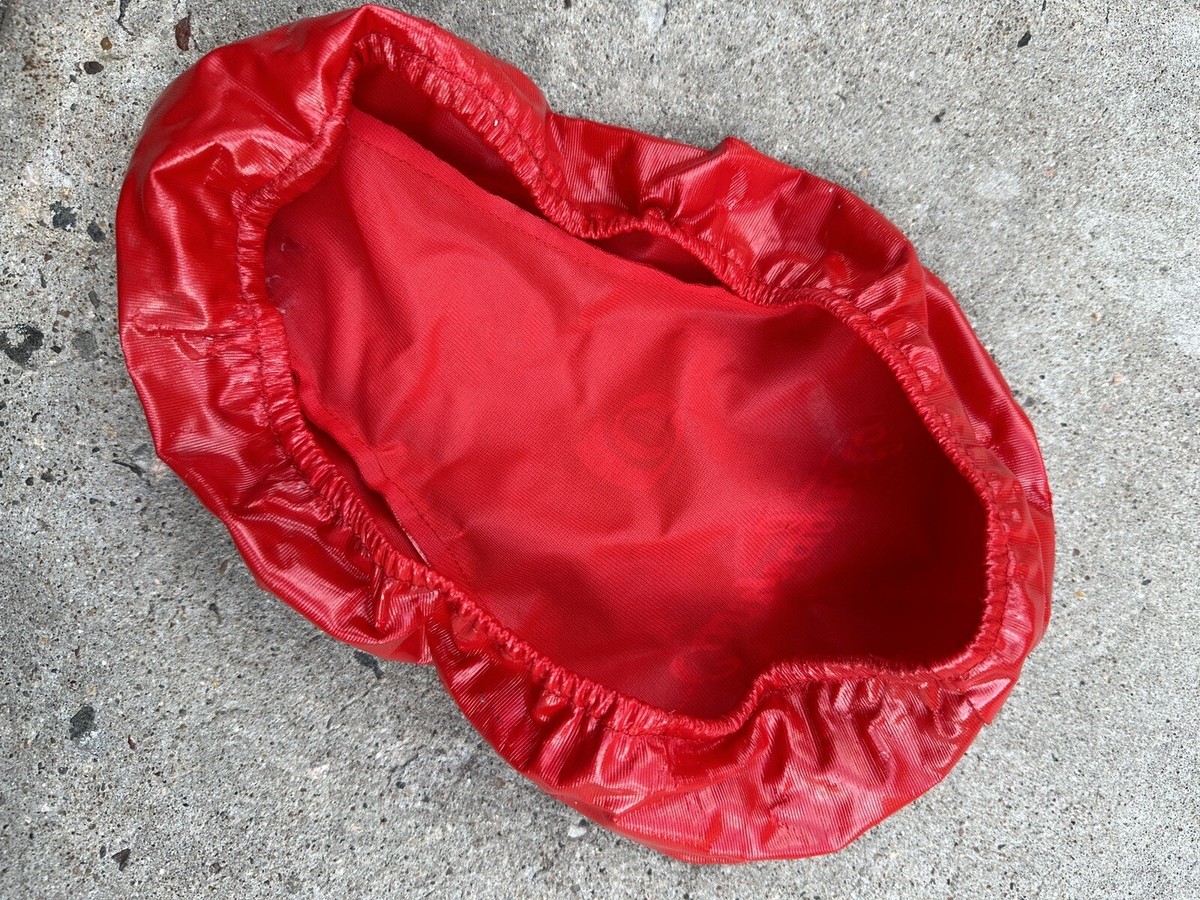Housse De Selle De Vélo De Route Vintage Campagnolo Rouge - Neuf Sous Emballage D'origine