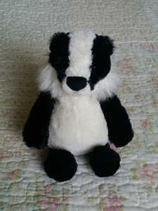 badger cuddly toy