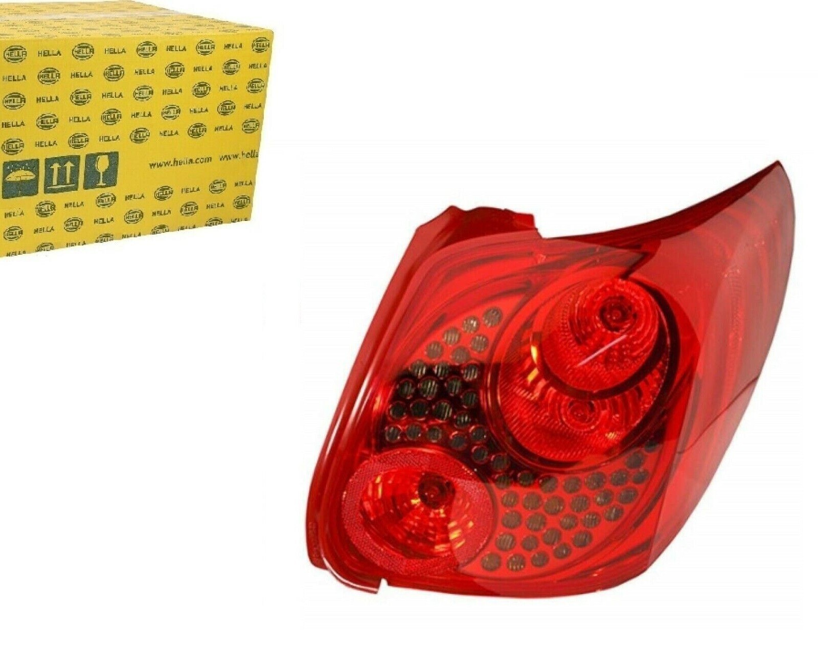 Feu arrière droit pour Peugeot 207 Hella 2VP 354 677-021 d'origine