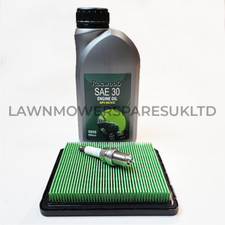 HONDA ENGINE MOWER SERVICE KIT FILTER, PLUG & OIL GCV135 GCV160 GCV190 IZY HRG