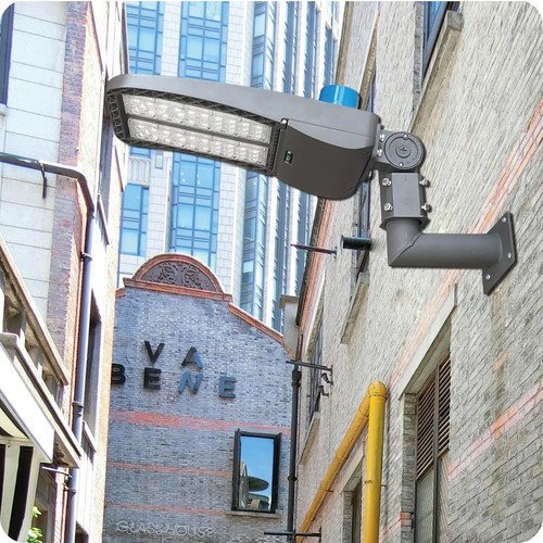Wall Mount L Shape Bracket for Slip Fit Light LED Parking Lot Lights Shoebox ... - 第 2/7 張圖片