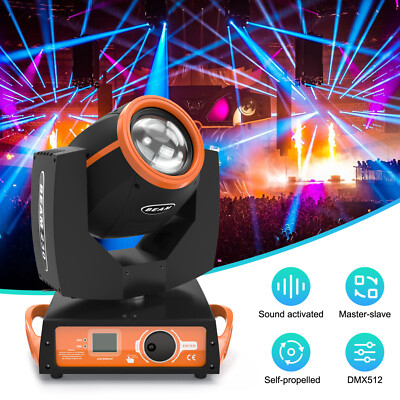 7R 230W Zoom Moving Head Light LED Beam Stage Effect DJ Lighting 16+8 Prism DMX