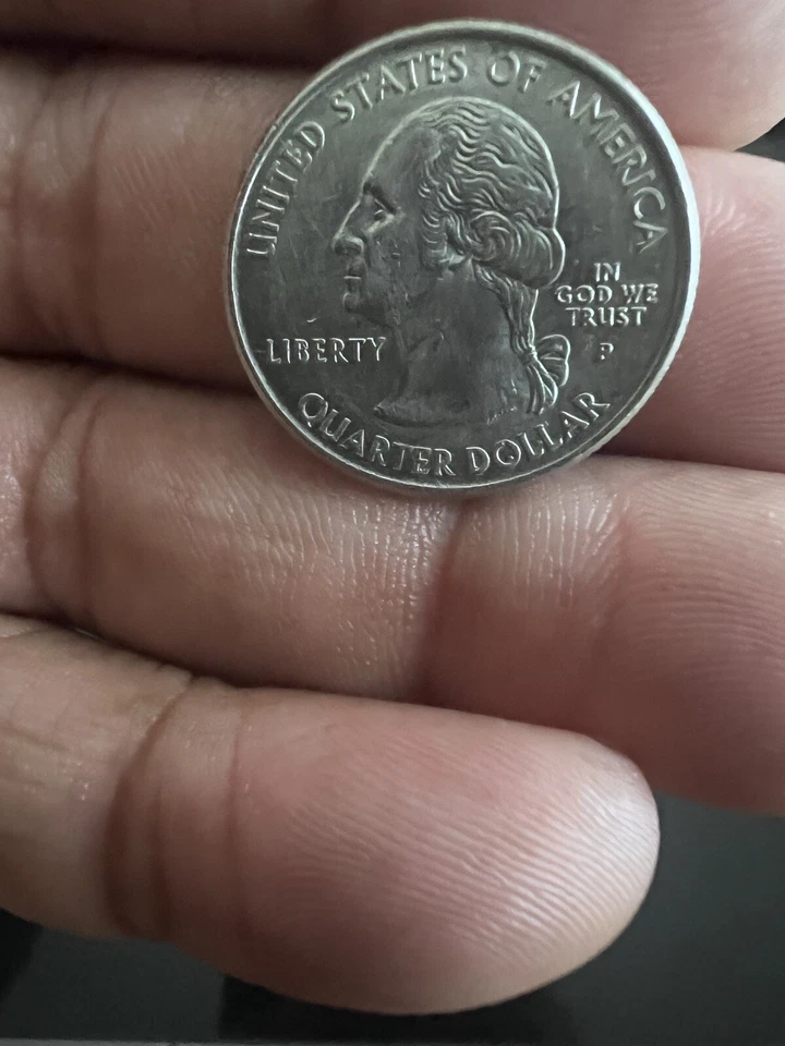 2000 P-State Virginia Quarter- Circulated Good Condition - Image 2 of 4