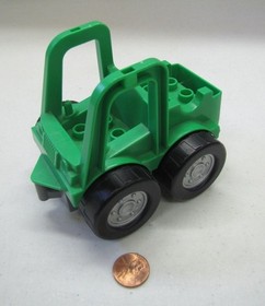 Lego Duplo GREEN STREET SWEEPER Vehicle 2006 Town City #4978