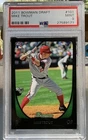 2011 Bowman Draft #101 Mike Trout Rookie RC PSA 9
