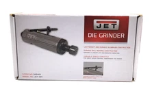 Jet 1/4" Pneumatic Straight Die Grinder JAT 401 Variable Speed 0.5 HP Aluminum