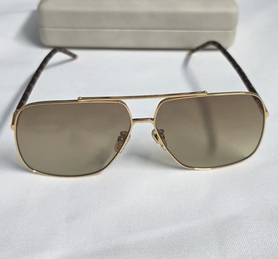 Louis Vuitton Gold Frame Brown Gradient Square Sunglasses with Signature Motif LV Comet Square Sunglasses S00 - Women - Accessories | LOUIS  main image 2