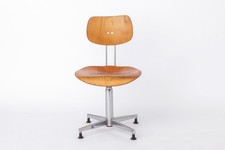 Egon Eiermann Swivel Chair for Wilde & Spieth, Bauhaus Desk Chair 1950s, German