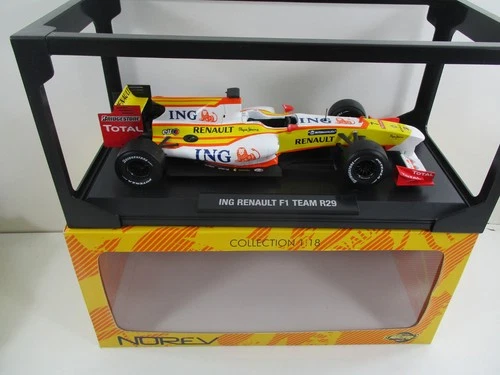 185118- ING RENAULT F1 TEAM R29 #7 SHOWCAR 2009 Piquet/ Alonso NOREV 1/18