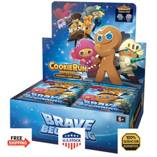CookieRun TCG: Brave Beginning Booster Display  2-Player Strategy Game
