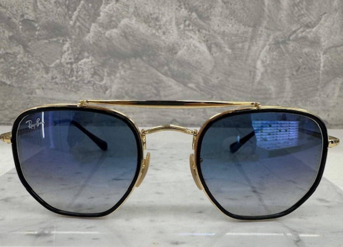 Sunglasses Ray Ban 3648-M The Marshall II 9167/3F 52 23 145 Gold
