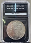 1882 O MORGAN SILVER DOLLAR UNCIRCULATED 90% SILVER!  NICE COIN (GPJ000174)