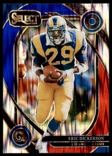 2024 Panini Select #255 Eric Dickerson Green & Red Prizm Shock