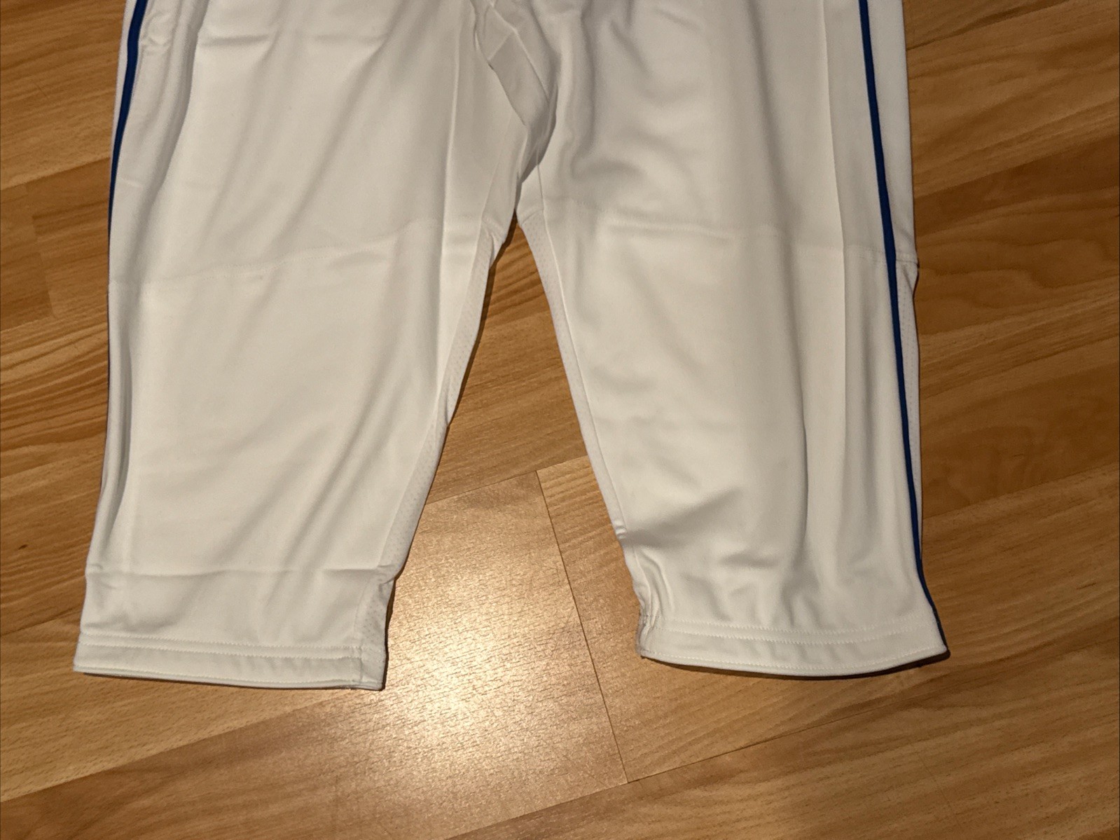 Nike Vapor Select High White/Blue Piped Baseball Pants Men's Size Large MLB Pant