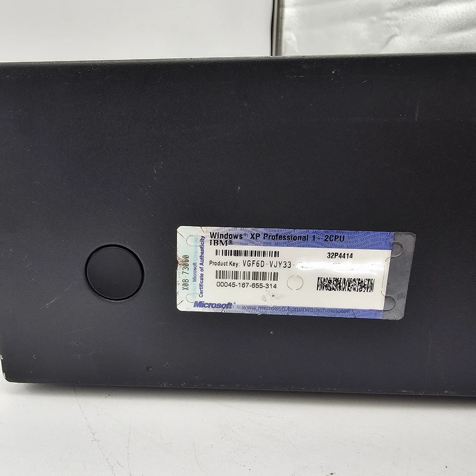 IBM Netvista 8303-31U Desktop Pentium 4 2.26 GHz 1024MB Win XP Pro COA No OS/HDD - Image 3 of 4