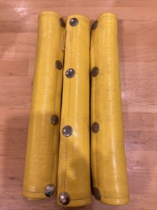 RAD BMX CLASSIC BIKES BMX PAD HANDLEBAR TOP TUBE BIKE PADS VINTAGE Yellow