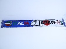 Sciarpa Italia Vs Giappone Rugby Test Match 2011 Cesena Dino Manuzzi Blu