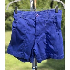 Jungmaven Hemp & Organic Cotton Venice 4 Pocket Shorts Deep Purplish Blue Sz XS
