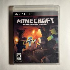 Minecraft -- PlayStation 3 Edition (Sony PlayStation 3, 2014) Tested