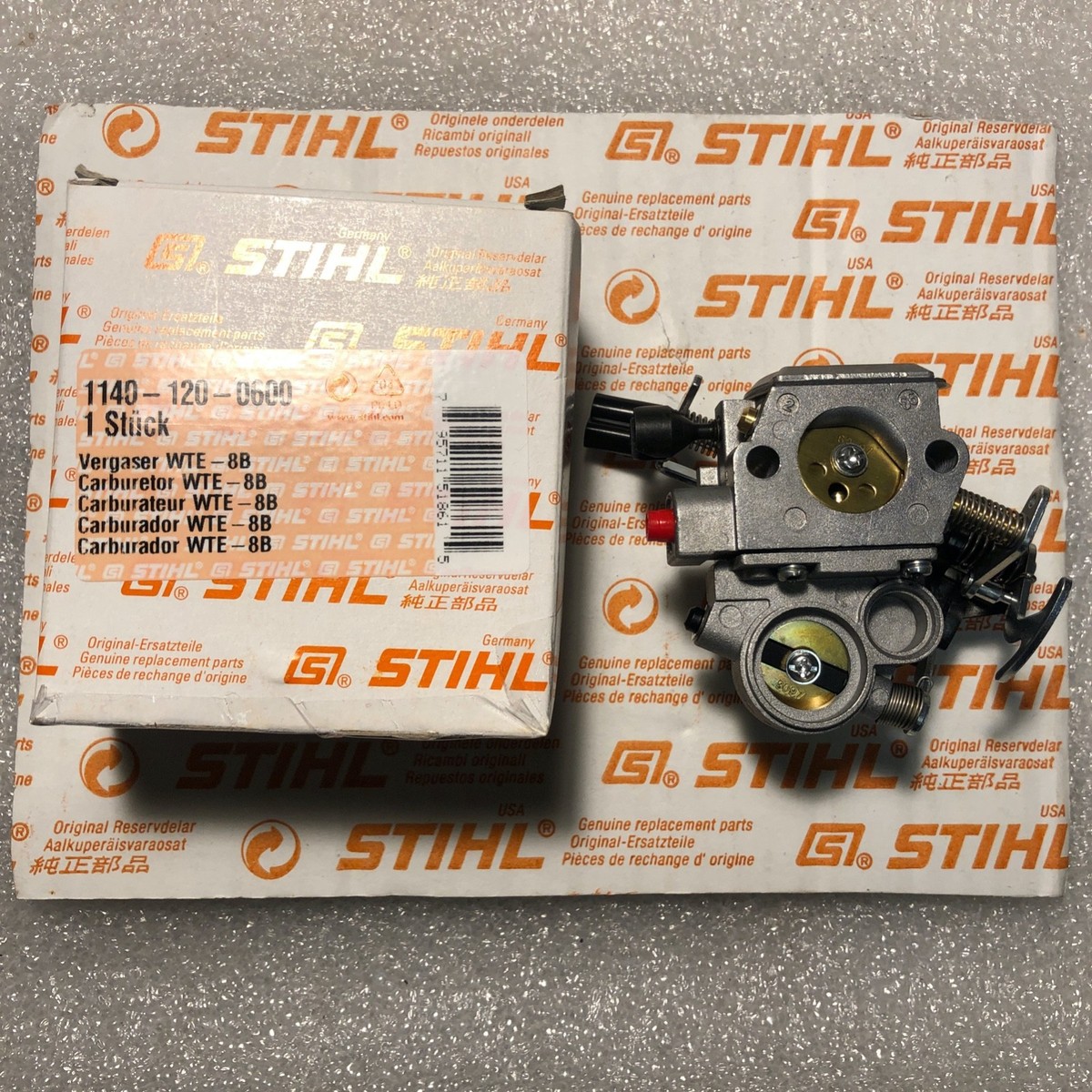 Stihl MS362 Carburetor MS 362 1140 120 0600 Walbro WTE-8B (NON