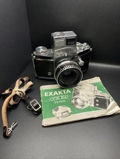 RARE Ihagee EXAKTA Varex VX IIa Carl Zeiss Jena Tessar 50mm F/2.8 35mm Camera