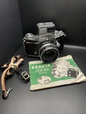 RARE Ihagee EXAKTA Varex VX IIa Carl Zeiss Jena Tessar 50mm F/2.8 35mm Camera