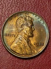 1935 P Lincoln Wheat Cent BRILLIANT UNC RED RD w/ WOW! NATURAL  BU CIRCLE TONING