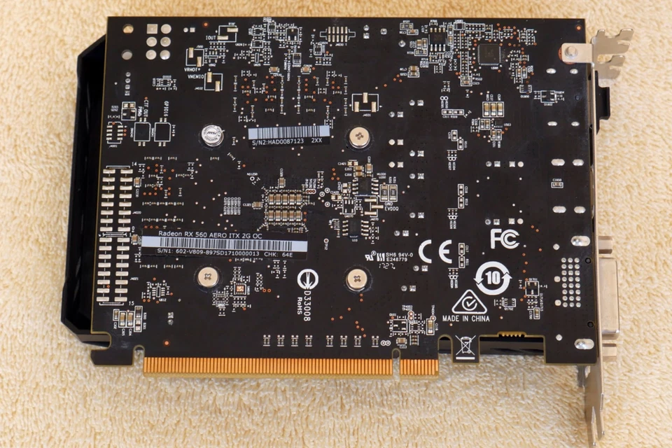 MSI Radeon RX 560 AERO ITX 2G OC Graphics Card - Image 3 of 3