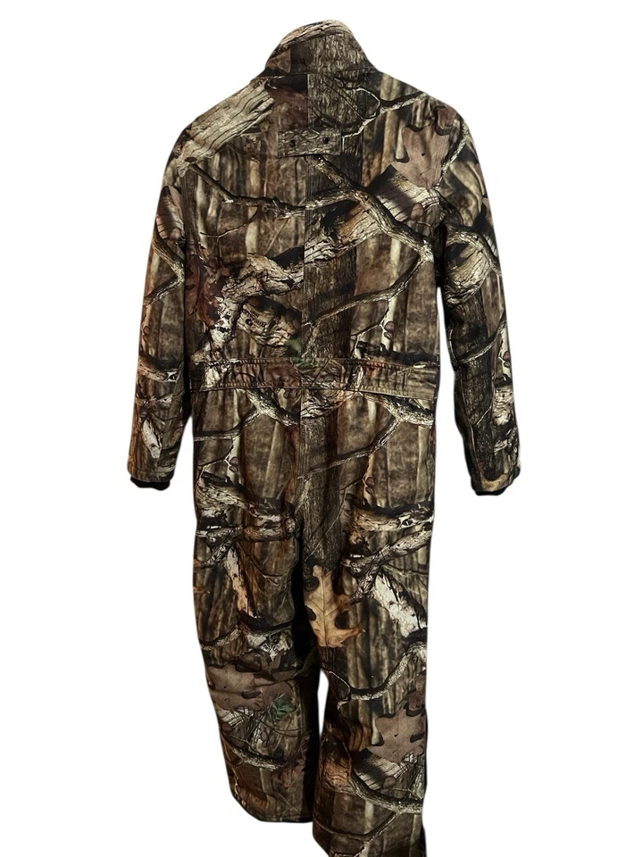 Scent Blocker Rain Blocker Insulated Coveralls- YOUTH M Hunting Camouflage - Image 2 of 4