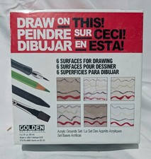 Golden Artist Colors Introductory Acrylic Grounds Set - 6 x 2 fl.oz 59ml - NEW