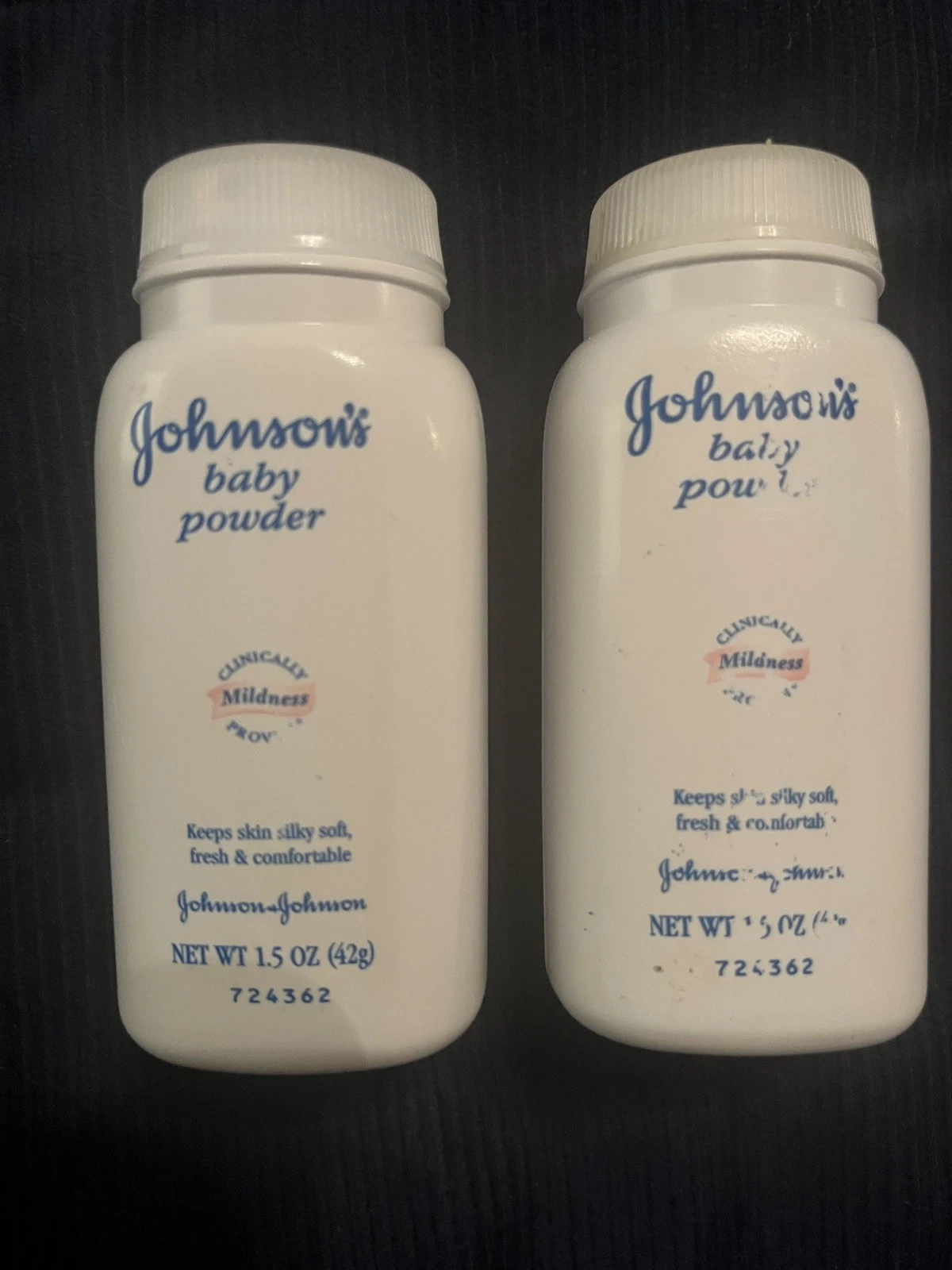 Johnson's Baby Powder Talc 1.5 oz Pink Vintage NEW Sealed, Travel Size (x2)
Opens in a new window or