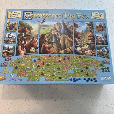 Carcassonne Big Box - 2017 Base and 11 Expansions