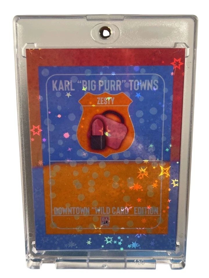 Карл Энтони Таунс вдохновленный заказ художественная карта! Фанатский стиль «Zesty» Нью-Йорк - Изображение 2 из 2