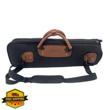 WUQIMUSC Trumpet Gig Bag Oxford Cloth Lightweight Black Shoulder Strap