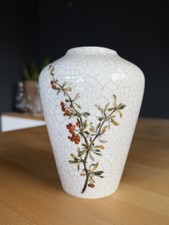Vintage Porzellan Vase Gerold Bavaria Craquelé „Made in W. Germany“