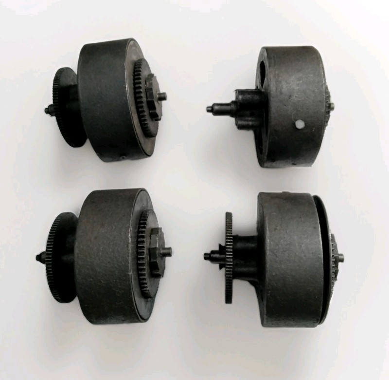 Edison Phonograph Main Spring Assembly Barrel Housing Parts Gearing Gears