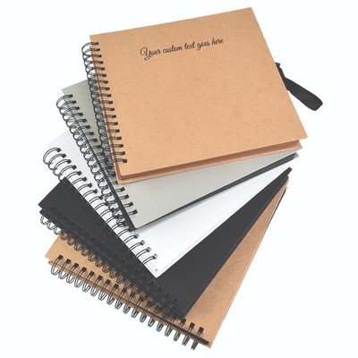 Personalisiertes Text Sammelalbum Fotoalbum Spiralbund 100 Seiten DIY Erinnerungsbuch